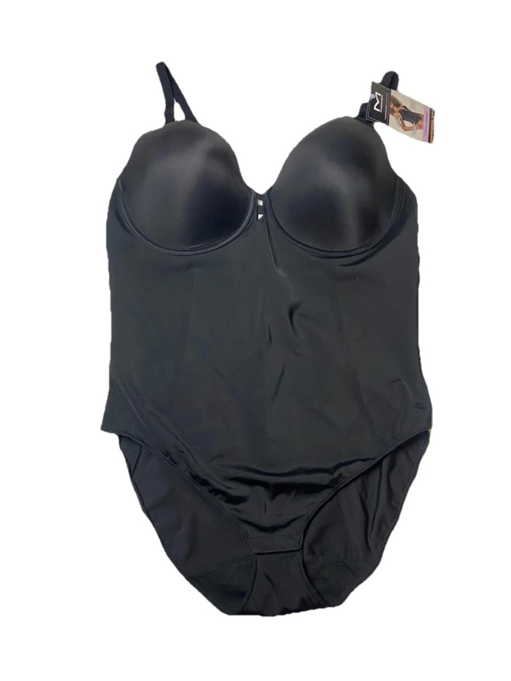 Maidenform Shapewear Bodysuit Extra Firm Control Size 3XL Black FLS853 Nwt